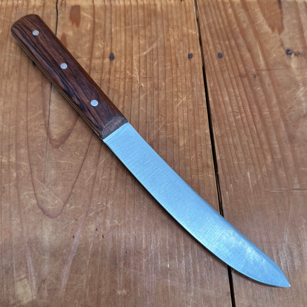 New Vintage A Wright 6" Boning / Trimming Carbon Steel Rosewood Sheffield