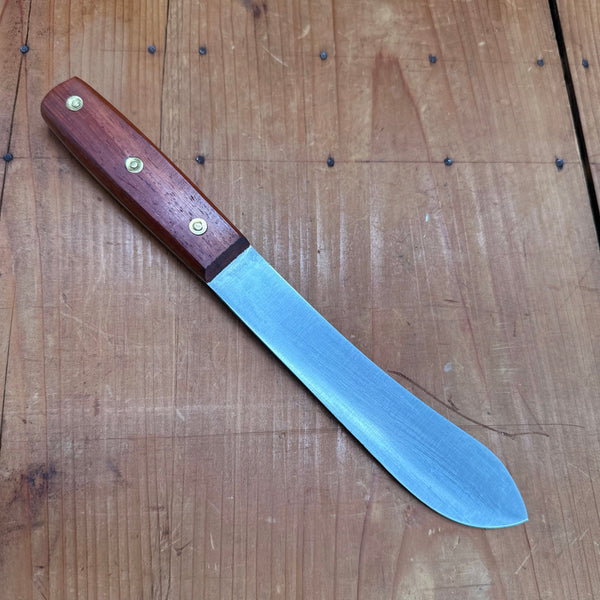 New Old Stock 6.5" Bullnose Carbon Brass Rosette Bubinga 1950-60