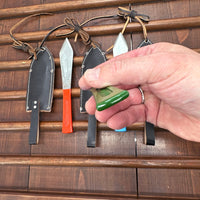 New Old Stock Anton Wingen Throwing Knife Rot Punkt Wurfmesser Solingen