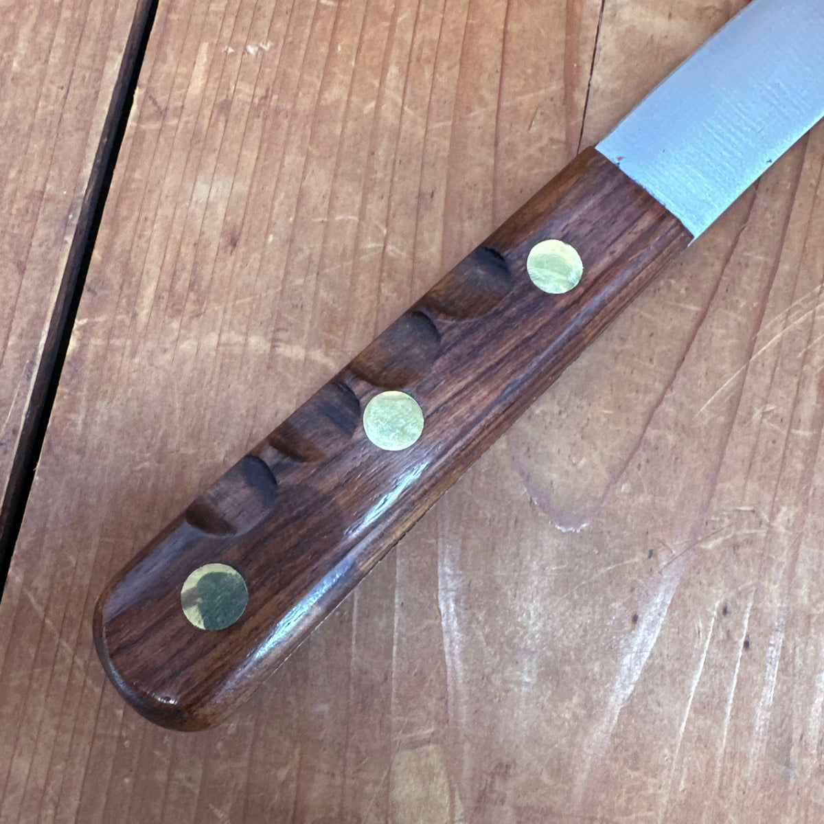 New Old Stock A Wright 6.5" Boning / Trimming Carbon Steel Rosewood Sheffield
