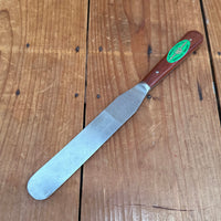 New Old Stock A Wright 6" Spatula Forged STAINLESS Steel Rosewood Sheffield