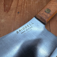 Briddell 6” Cleaver Carbon Steel USA 1936-50