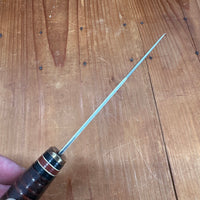 Western USA 4.5” Fixed Blade Knife Boulder Colo. L66 1978