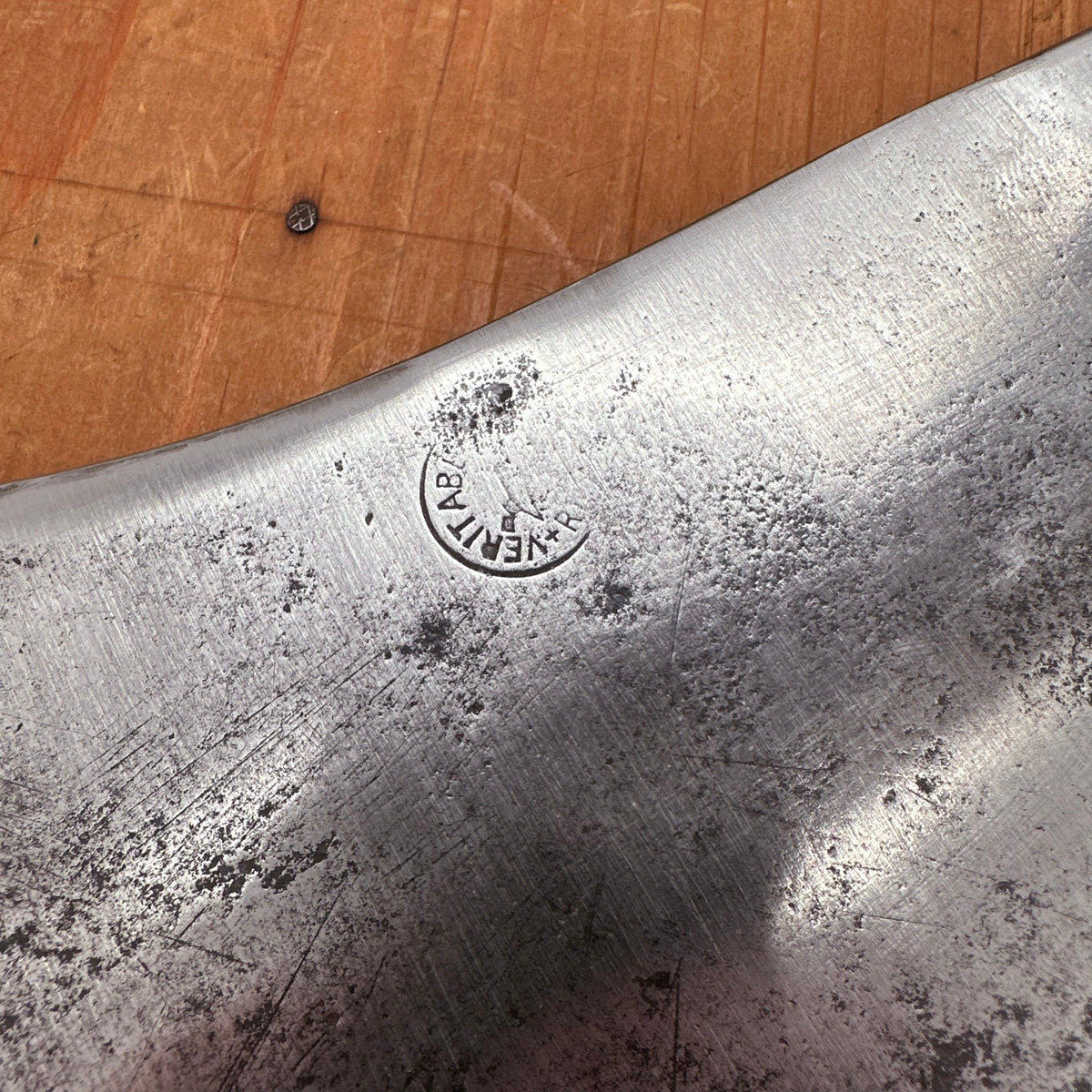 French 18cm Cleaver All Steel Laminated Core "Veritable R.." Vintage / Antique