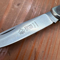 Puma 12cm 4 5/8" Drop Point Lockback Knife Solingen Germany