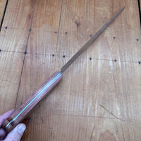 New Old Stock 25cm 10" Slicer Stainless Rosewood Thiers France 1960's-80's?