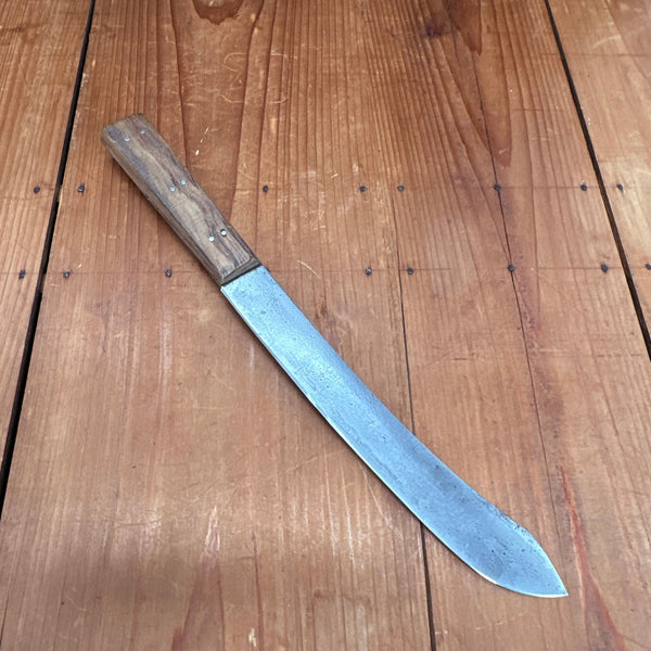 A J Jordan 9" Bullnose Butcher Hand Forged Double Shear Steel 1871-1926 *Rehandled*