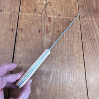 New Old Stock A Wright 7" Bullnose Carbon Beechwood Sheffield, England