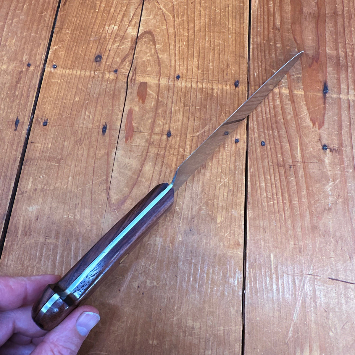 New Old Stock A Wright 8" Chef Stainless Steel Rosewood Sheffield