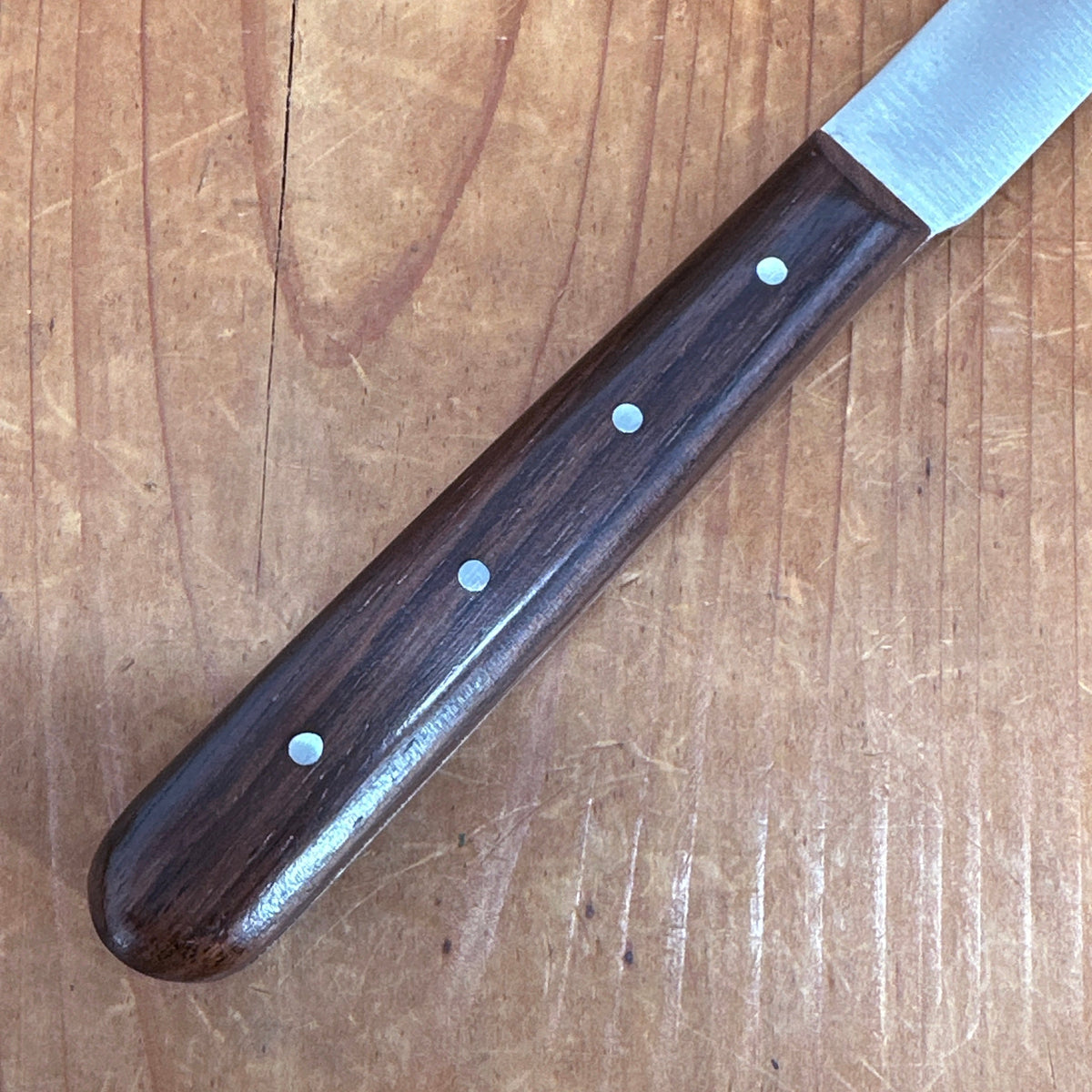 New Old Stock A Wright 9.75" Ham Slicer Carbon Steel Rosewood Sheffield