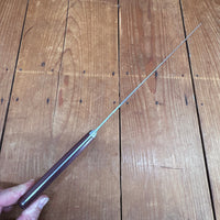 New Old Stock A Wright 10" Spatula Forged Carbon Steel Rosewood Sheffield