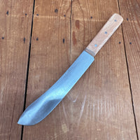 New Vintage A Wright 7" Bullnose Carbon Steel Beechwood Sheffield