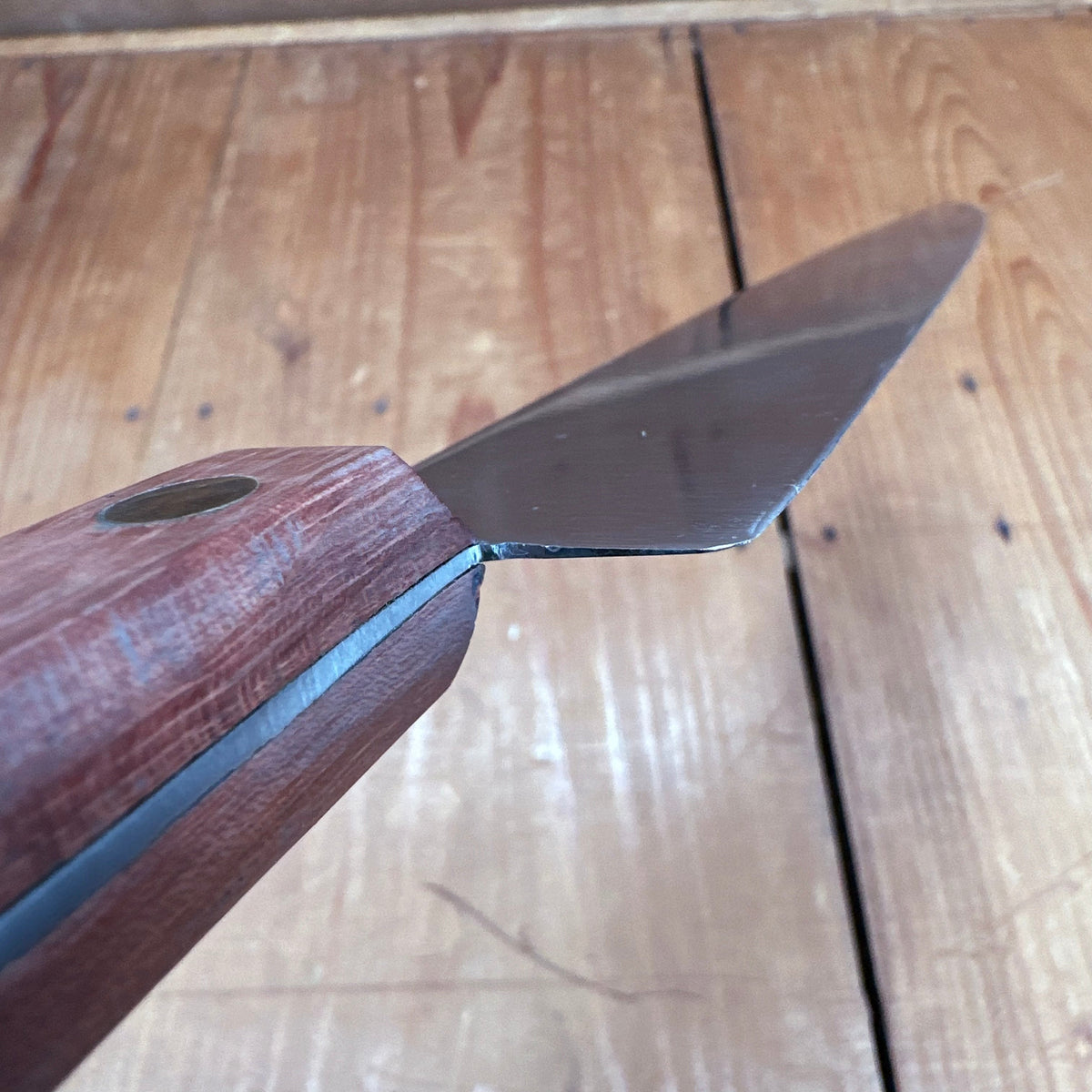 New Old Stock 25cm 10" Slicer Stainless Rosewood Thiers France 1960's-80's?