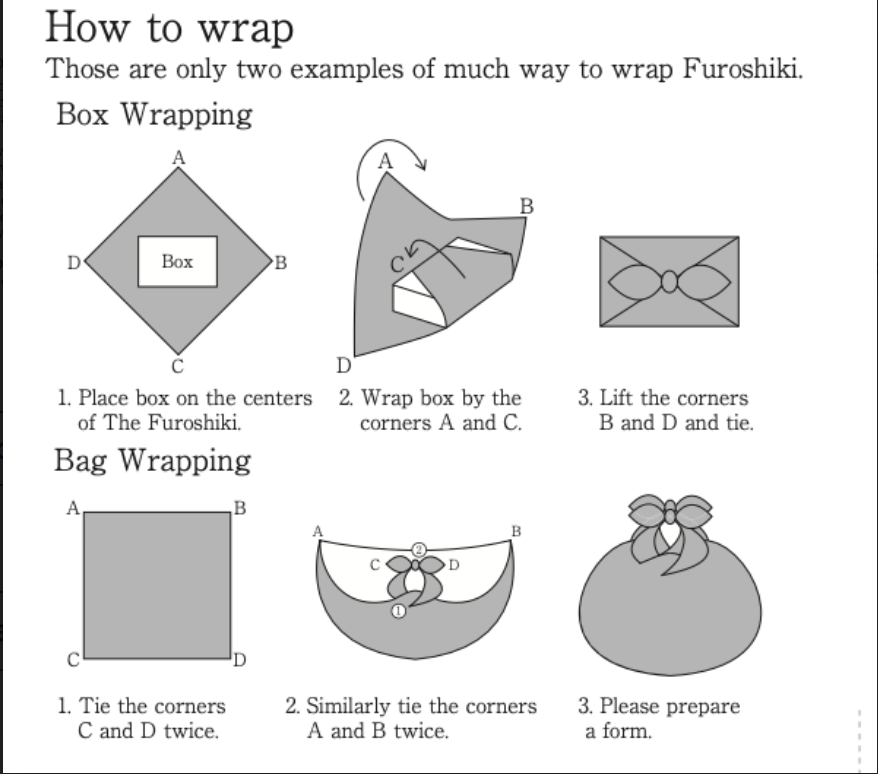 Furoshiki Wrapping - Large