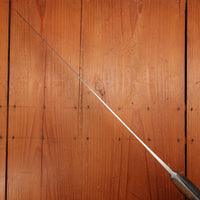 New Old Stock Au Nain 13.25" Tranchelard Slicer Carbon Beech Rosette 1950s