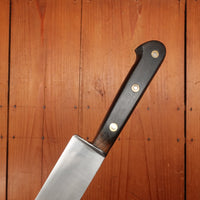 New Old Stock Au Nain 13.25" Tranchelard Slicer Carbon Beech Rosette 1950s