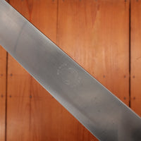 New Old Stock Au Nain 13.25" Tranchelard Slicer Carbon Beech Rosette 1950s
