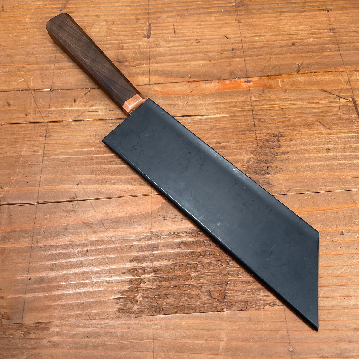 Trade In Blenheim Forge 220mm Gyuto Iron Clad Aogami Super Walnut & Copper