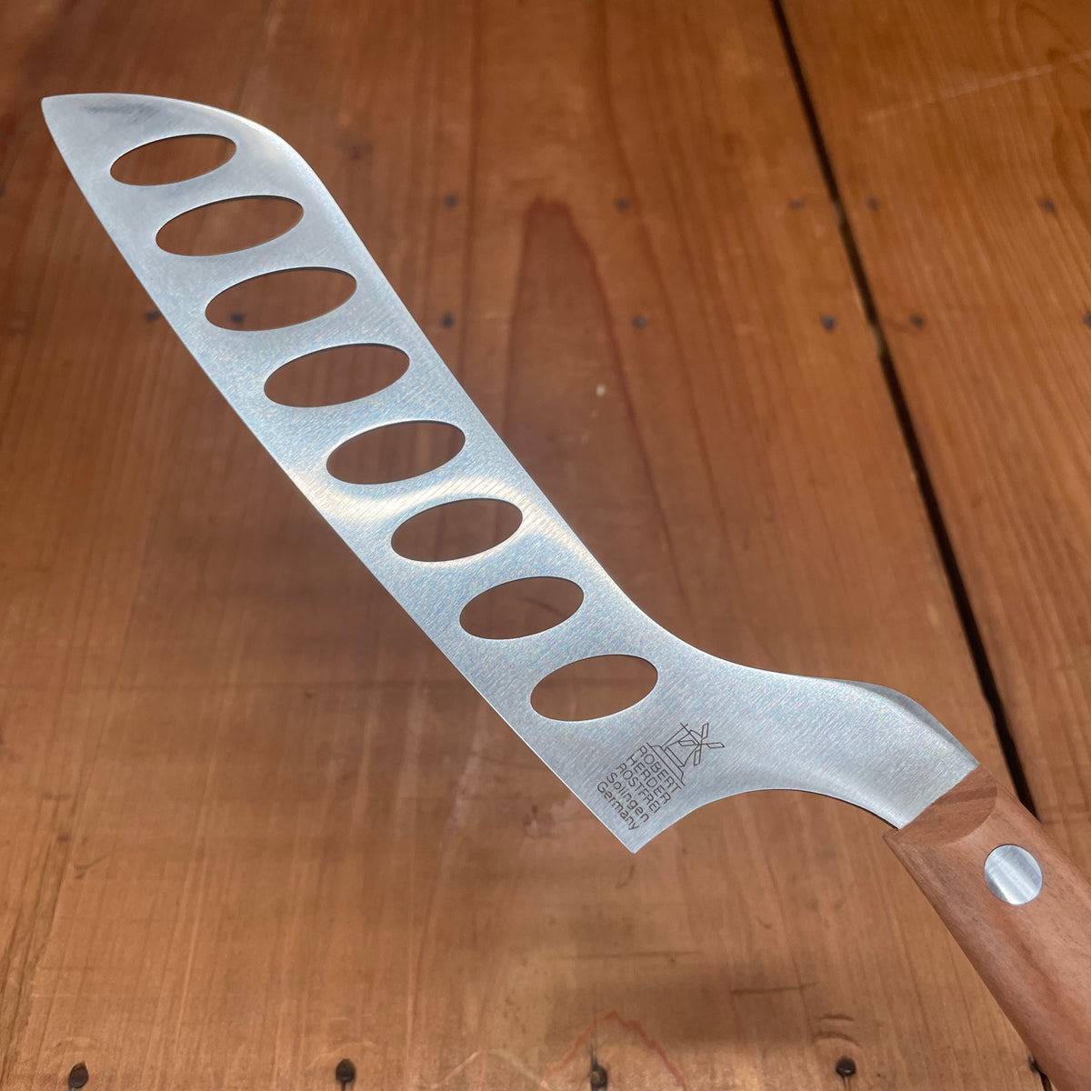 Windmühlenmesser 6" Langloch Cheese Knife Stainless Cherry