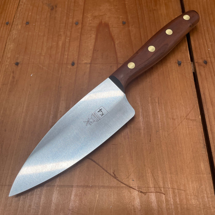 Windmühlenmesser K4 5" Chef Stainless Walnut