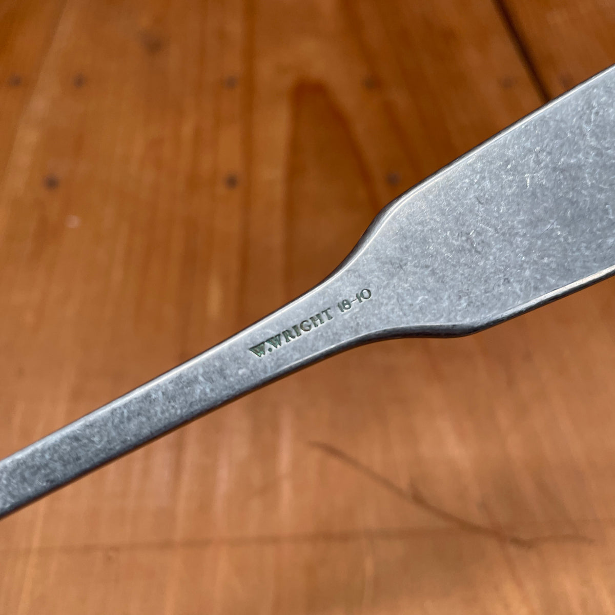 Old English Fiddle Table Fork Stainless Yorkshire Rose Tumbled Finish ...