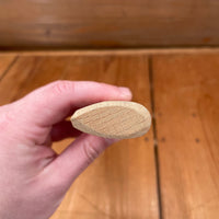 New Old Stock 5.5" Flexible Saigner Fillet Carbon Steel Rosette Beech