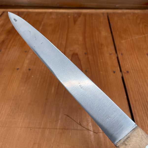 New Old Stock H. Balle A Paris 8.75" Flexible Fillet Carbon Steel Beech Rosette