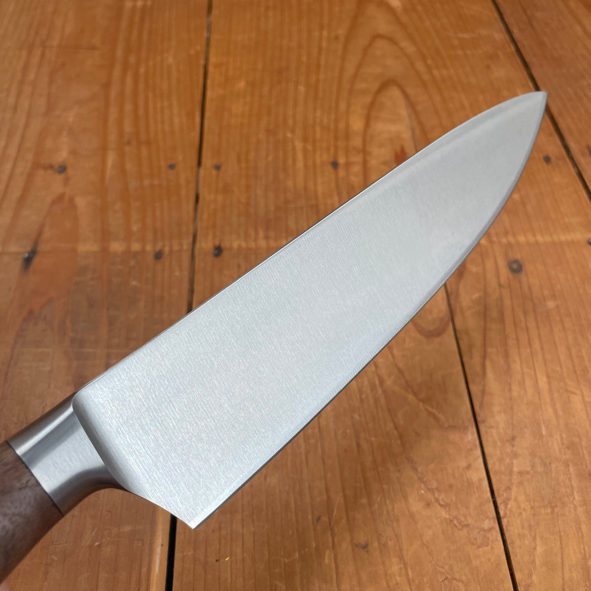 Friedr Herder Madera 8" Chef Forged Stainless Walnut 1/2 Bolster
