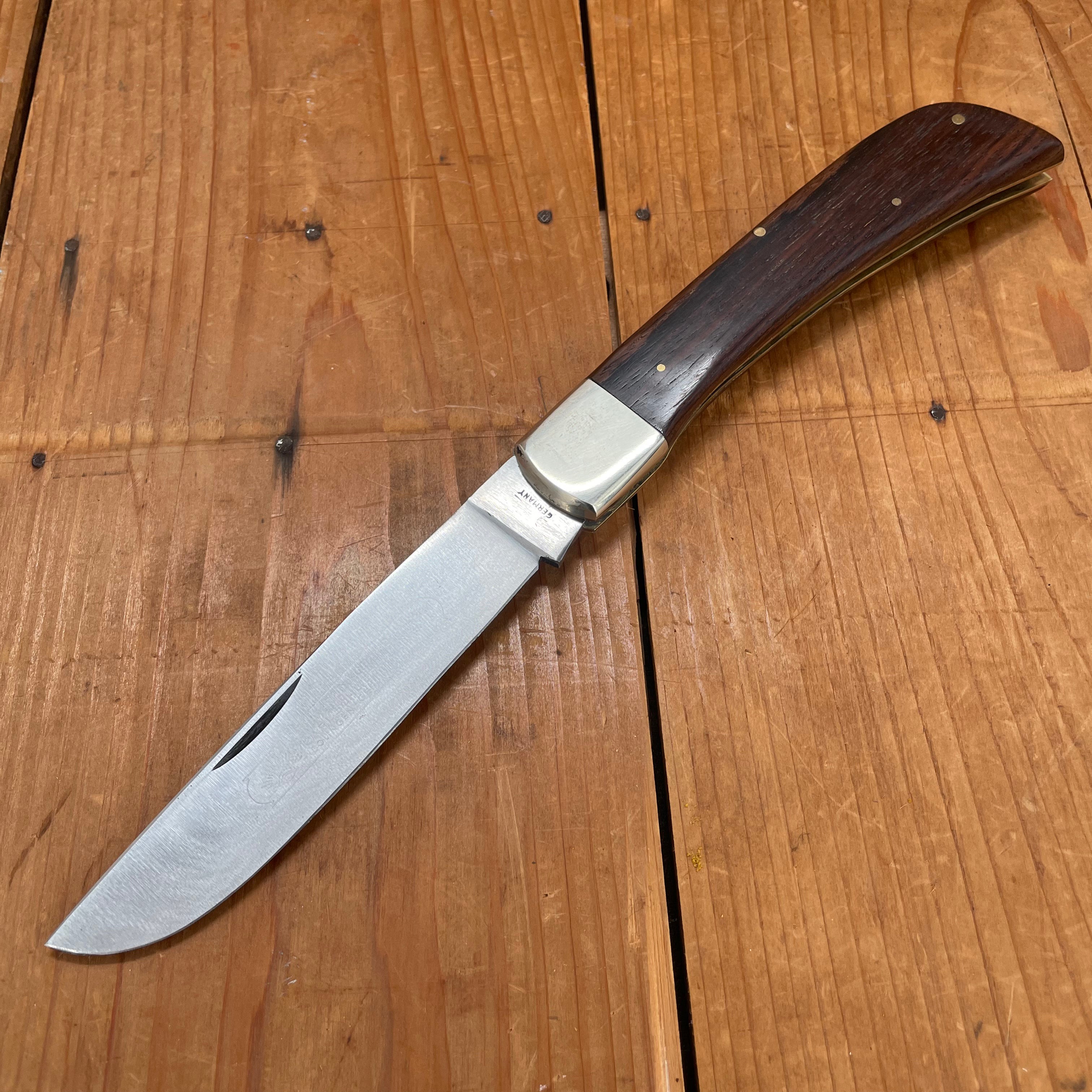 Carl Schleipper Vintage XL 5.75 Sodbuster Knife Solingen ~1970's
