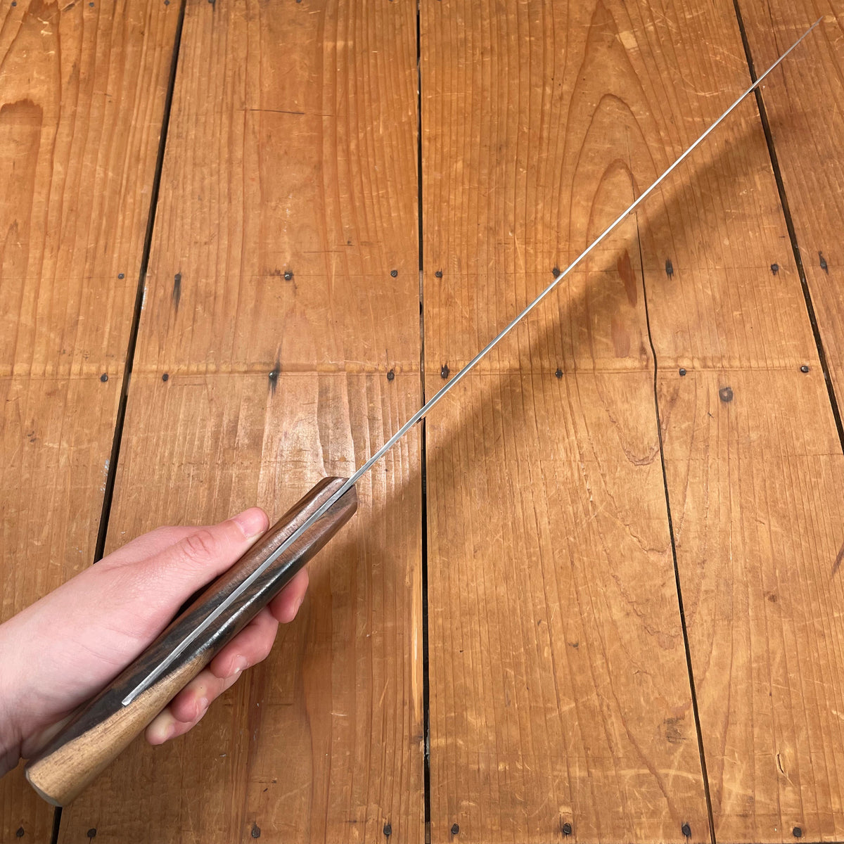 New Old Stock XL 14.25" Boucher Stainless Steel Palissander Thiers, France