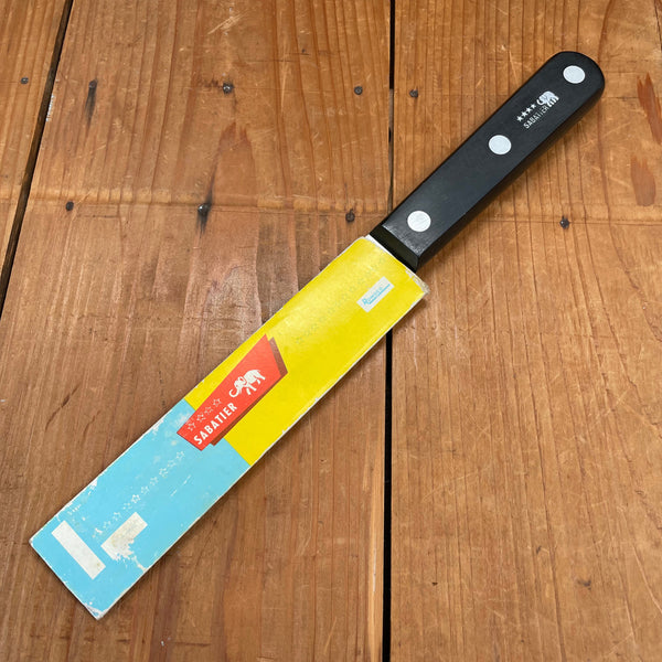 New Old Stock Sabatier 4 Star 5.5" Boning Knife Carbon Steel 1970's