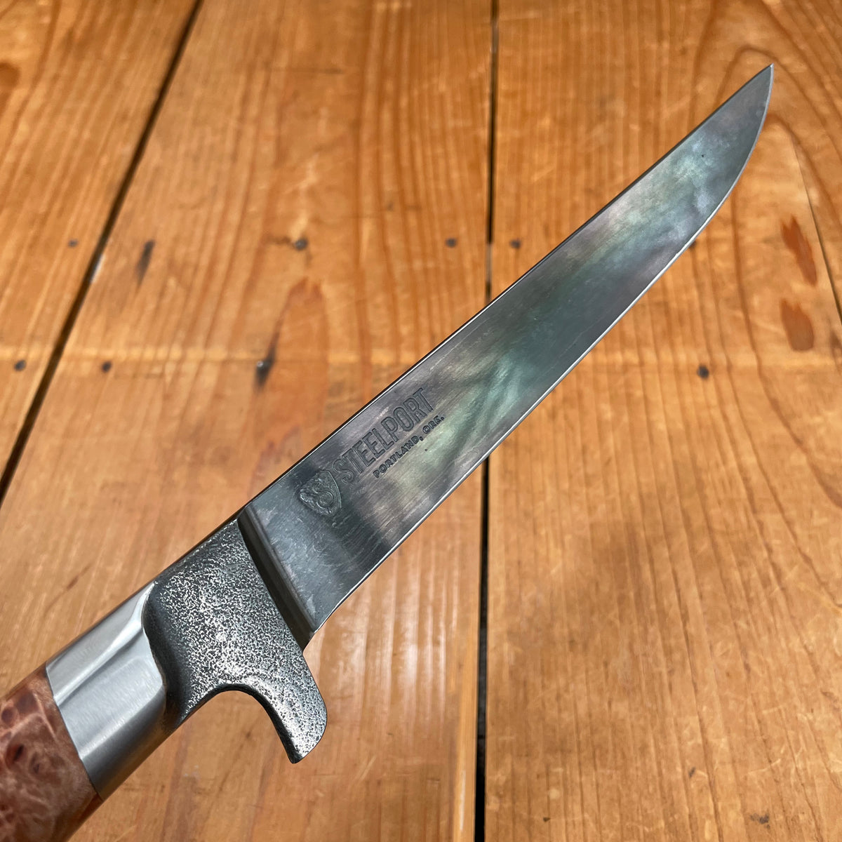 Steelport 6” Boning Knife 52100 Carbon Steel Stabilized Maple