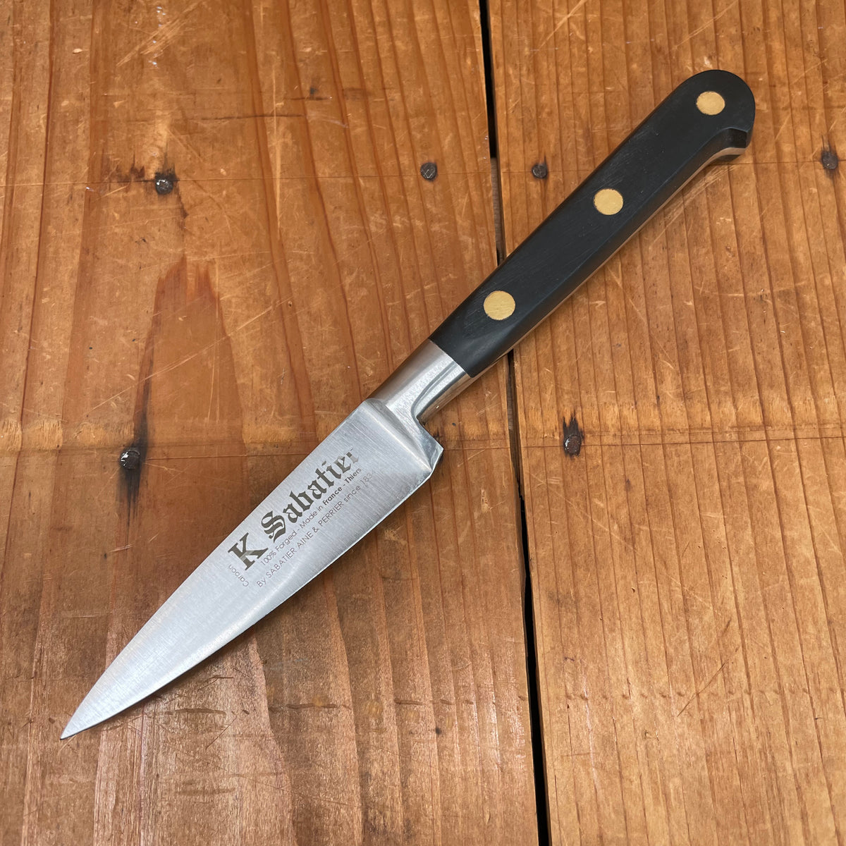 Steelport Carbon Steel Paring Knife with Sheath
