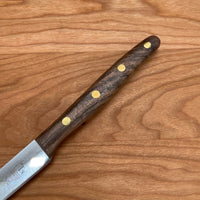 Windmühlenmesser K1 M 3.5" Mittelspitz Paring Stainless Walnut