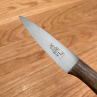 Windmühlenmesser K1 M 3.5" Mittelspitz Paring Stainless Walnut