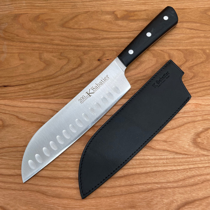 K Sabatier 200th Anniversary 7" Santoku Nitrogen Stainless G10