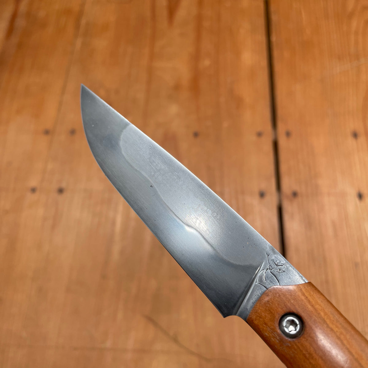 Michel Grini K-Hannibal 9cm Pocket Knife XC100 Carbon Redheart Handle