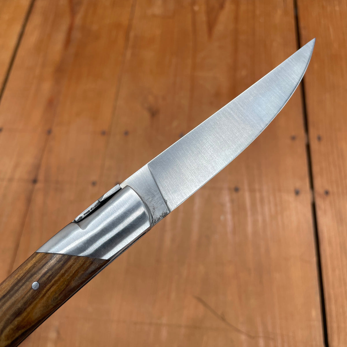 Goyon-Chazeau Le Thiers 12cm Pocket Knife Stainless Pistachio  w/Corkscrew