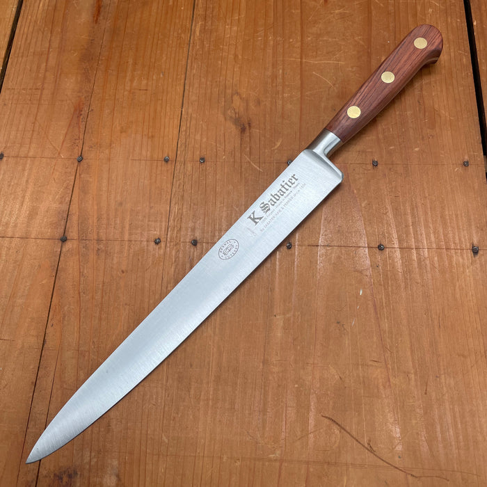 K Sabatier x Bernal Cutlery Nouvel Ideal 10" Slicer Carbon Palissander