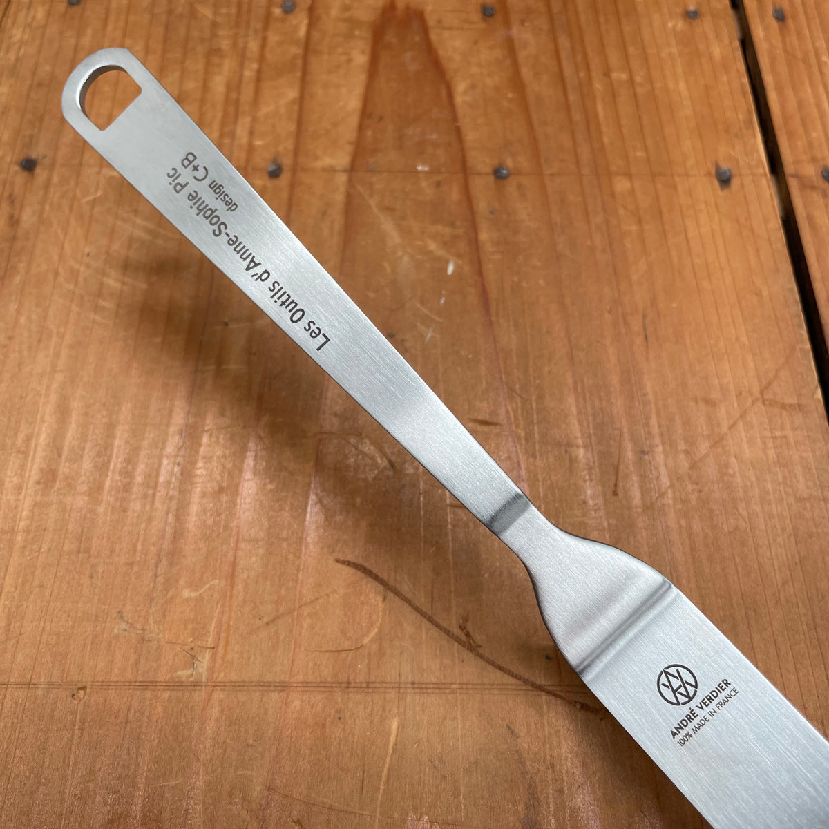 André Verdier Stainless Steel 8cm Micro Spatula