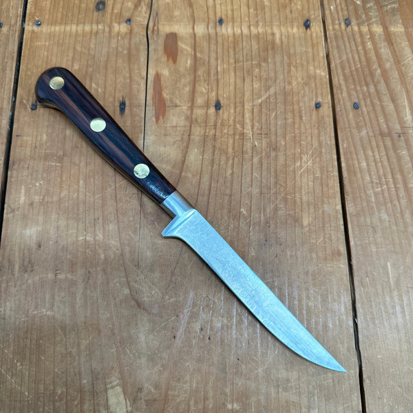 B Stock - New Old Stock A Wright 4.75" Boning Knife Forged Stainless Steel Rosewood Sheffield