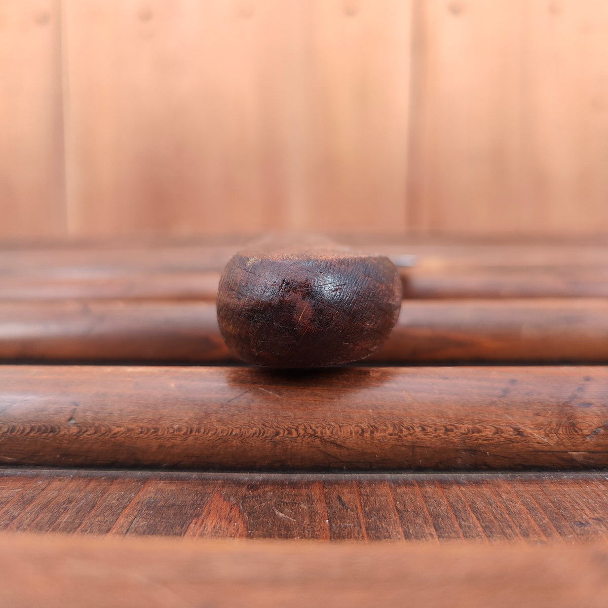 Bourgade 7" Cleaver Carbon Steel Rosette Rivets 1930's-50's? 10oz