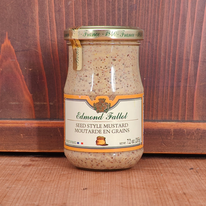 Edmond Fallot Old Fashioned Seed Style Dijon Mustard - 7.2oz