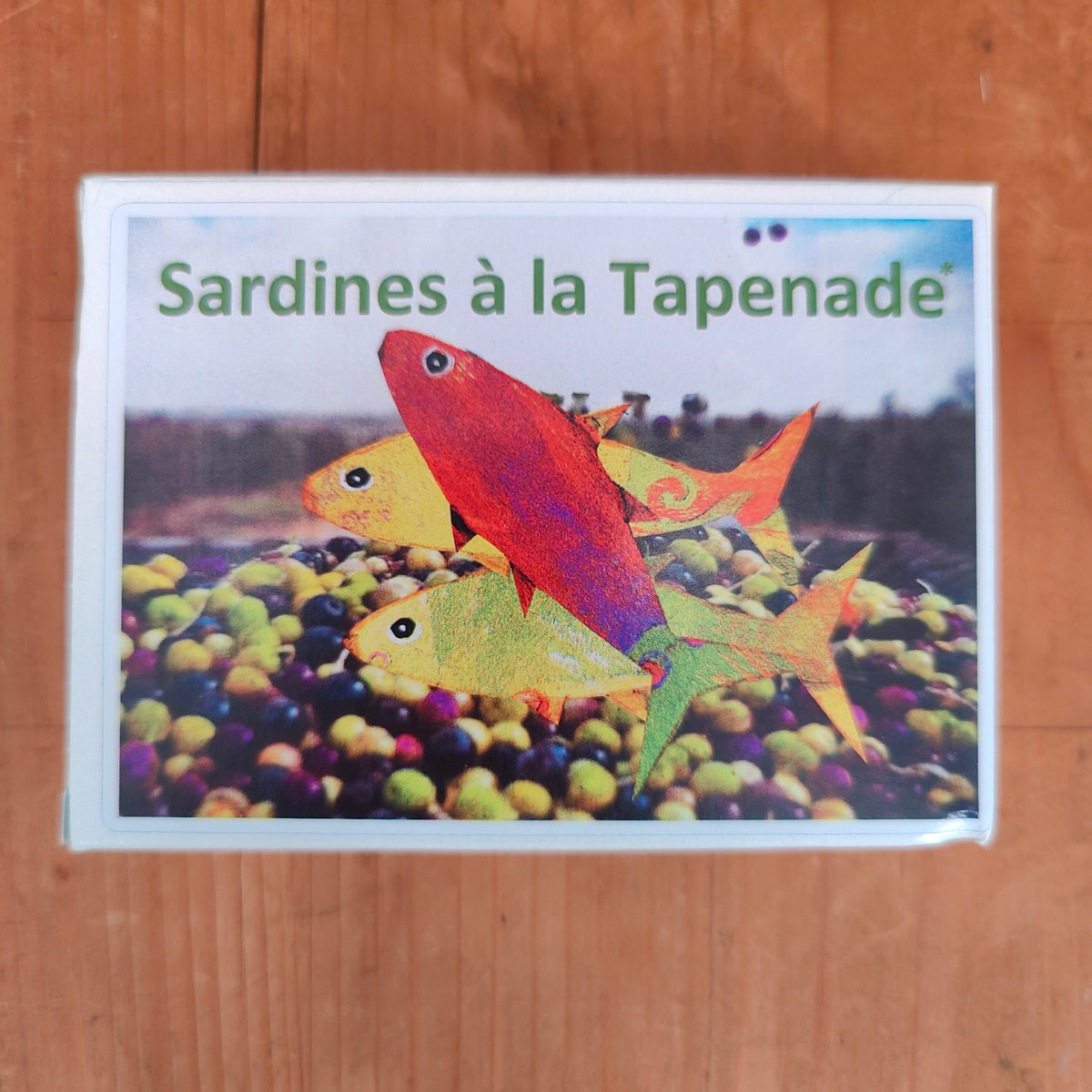 Capitaine Nat' Sardines in Organic Black Olive Tapenade - 115g