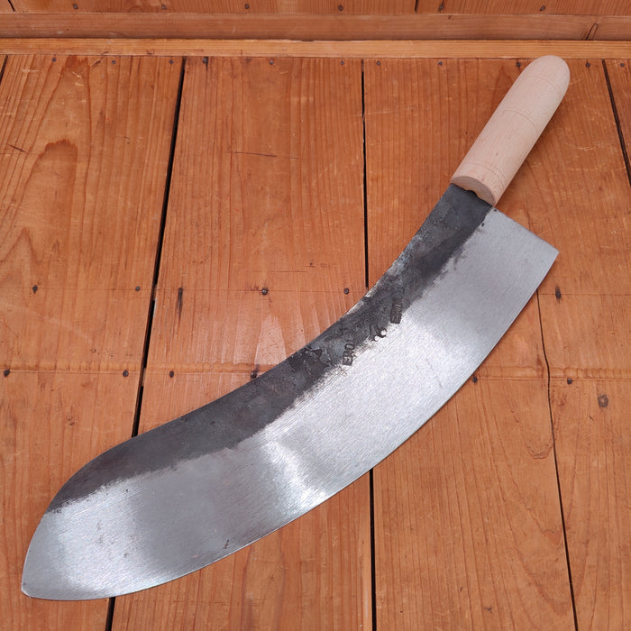 Zirh Turkish Mincing Knife 400mm Carbon Hardwood Handle