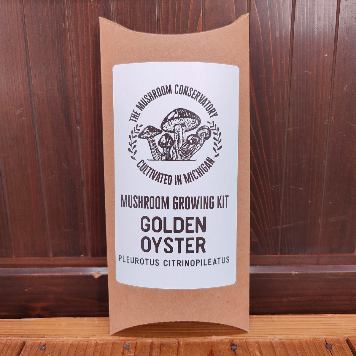 Golden Oyster Gourmet Mushroom Growing Kit