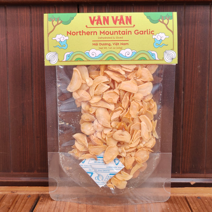 Van Van Northern Mountain Garlic Dehydrated & Sliced - 40g