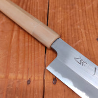 Hitohira Ajikataya 150mm Petty Shirogami 2 Migaki Ho Wood