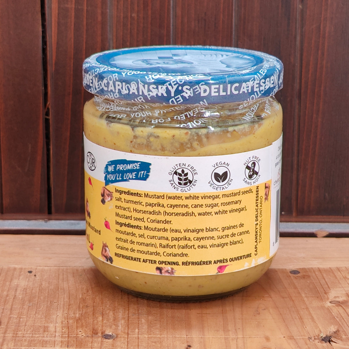 Caplansky's Delicatessen Horseradish Mustard - 235ml