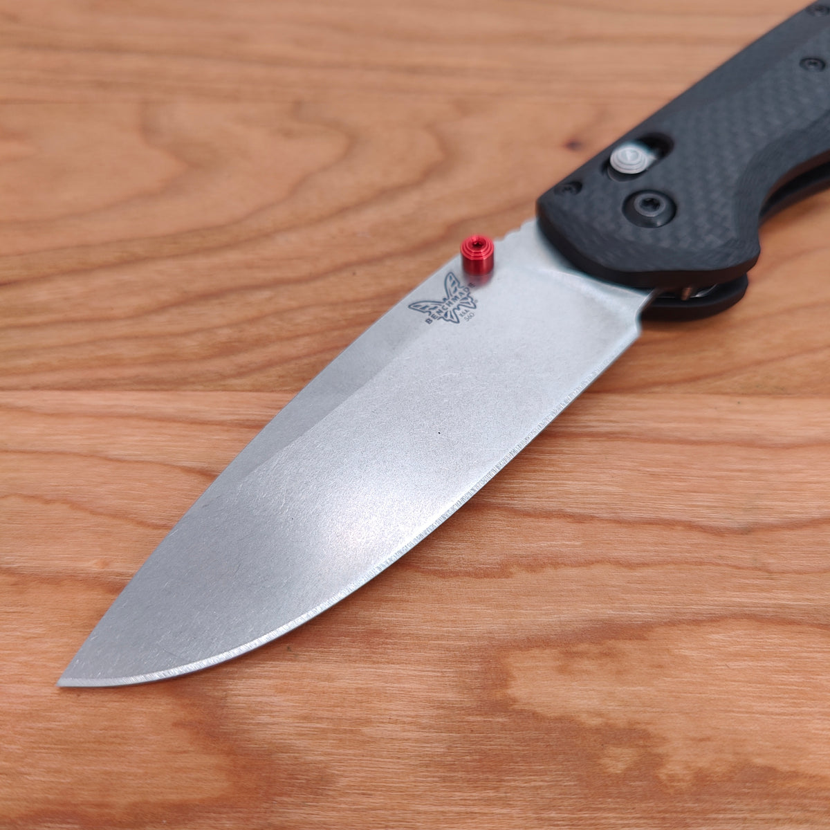 Benchmade Mini Freek Carbon Fiber Folder S90V Knife 565-1